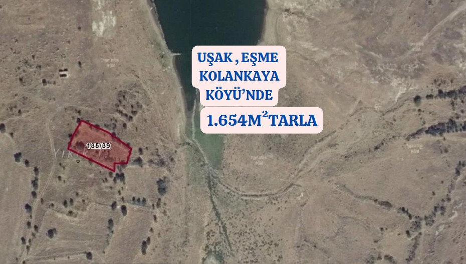 UŞAK EŞME KOLANKAYA KÖYÜ’NDE 1.654 M²  TARLA SATILIKTIR - UŞAK EŞME fotoğraf 6